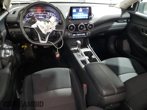 2024 Nissan Sentra SV with VIN 3N1AB8CV4RY208473, listed as a Copart auction lot 61141385 with 27,700 mi miles and Salvage title. Bid and sale history available at DreamBid. Image 8.