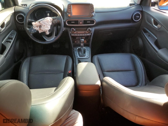 2019 Hyundai Kona Ultimate with VIN KM8K53A56KU274039, listed as a Copart auction lot 46414415 with 103,425 mi miles and Salvage Title. Bid and sale history available at carsss.com. Image 8.