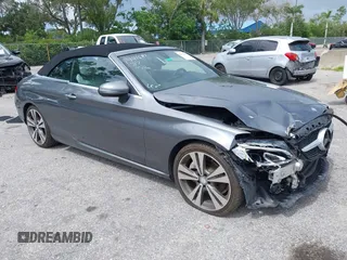 2017 Mercedes-Benz C 300 with VIN WDDWK4JB3HF441681, listed as a IAAI auction lot 42724507 with 49,499 mi miles and . Bid and sale history available at DreamBid. Image 1.