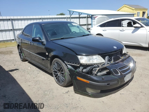 2004 Saab 9-3 with VIN YS3FD45Y441035265, listed as a Copart auction lot 54264395 with 143,667 mi miles and Salvage Title. Bid and sale history available at carsss.com. Image 4.