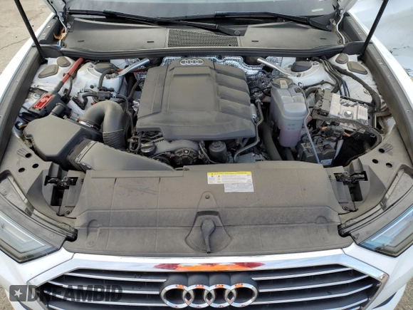 2019 Audi A6 Premium with VIN WAUD8AF27KN131051, listed as a Copart auction lot 70154252 with 27,035 mi miles. Bid and sale history available at carsss.com. Image 12.