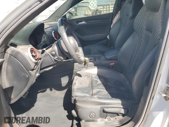 2018 Audi S3 Premium Plus with VIN WAUB1GFF9J1034277, listed as a Copart auction lot 48336225 with 0 mi miles and Salvage Title. Bid and sale history available at carsss.com. Image 7.
