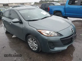 2012 Mazda Mazda3 i Touring with VIN JM1BL1V71C1533095, listed as a IAAI auction lot 41891692 with 173,425 mi miles. Bid and sale history available at carsss.com. Image 1.