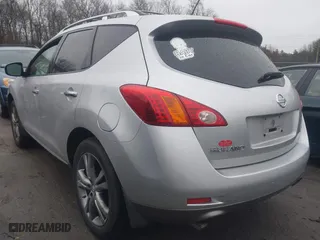 2009 Nissan Murano SL with VIN JN8AZ18W19W115424, listed as a IAAI auction lot 41813399 with 146,268 mi miles. Bid and sale history available at carsss.com. Image 3.