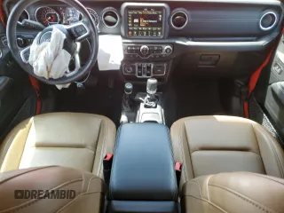 2020 Jeep Gladiator Overland z VIN 1C6HJTFG1LL198586, wystawiony jako Copart lot #52642145 z przebiegiem 61 728 mil mil oraz Szkoda całkowita • Salvage title. Historia ofert i sprzedaży dostępna na DreamBid. Obrazek 8.