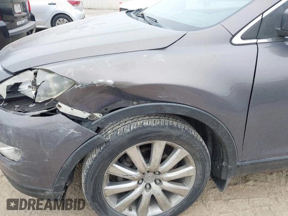 2008 Mazda CX-9 Touring with VIN JM3TB28A980132130, listed as a IAAI auction lot 41638252 with 176,199 mi miles and . Bid and sale history available at carsss.com. Image 6.