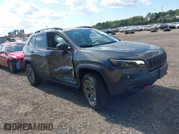 2022 Jeep Cherokee Trailhawk с VIN 1C4PJMBX7ND546193, выставлен на аукционе IAAI как лот 42785874 с пробегом 19 252 миль миль и . История ставок и продаж доступна на DreamBid. Изображение 1.