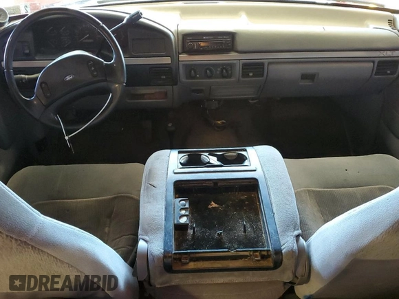1997 Ford F-250 with VIN 1FTHF26FXVEB93213, listed as a Copart auction lot 56291275 with 283,697 mi miles and Salvage title. Bid and sale history available at DreamBid. Image 8.
