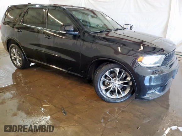 2020 Dodge Durango GT Plus with VIN 1C4RDHDG5LC306986, listed as a Copart auction lot 57038445 with 96,472 mi miles and Clean title. Bid and sale history available at DreamBid. Image 4.