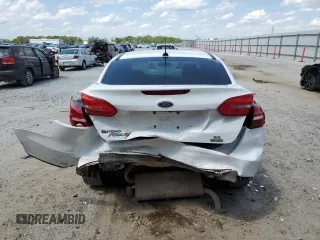 2018 Ford Focus SE with VIN 1FADP3FE5JL220077, listed as a Copart auction lot 52395795 with 87,785 mi miles and Salvage Title. Bid and sale history available at carsss.com. Image 6.
