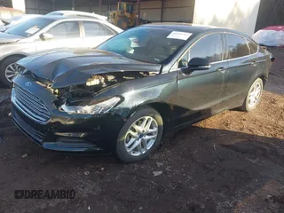 2014 Ford Fusion SE with VIN 3FA6P0HD4ER226682, listed as a IAAI auction lot 41129765 with 153,024 mi miles. Bid and sale history available at carsss.com. Image 2.