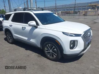 2022 Hyundai Palisade SEL with VIN KM8R24HE5NU378898, listed as a IAAI auction lot 42505377 with 56,493 mi miles and . Bid and sale history available at DreamBid. Image 1.