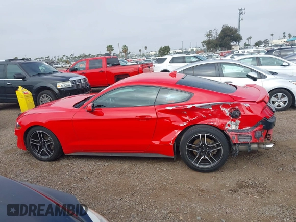 2021 Ford Mustang EcoBoost with VIN 1FA6P8TH0M5115847, listed as a IAAI auction lot 42221654 with 37,048 mi miles and . Bid and sale history available at DreamBid. Image 15.