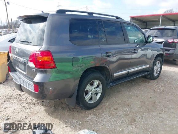 2013 Toyota Land Cruiser with VIN JTMHY7AJ3D4010242, listed as a IAAI auction lot 41461988 with 187,623 mi miles. Bid and sale history available at carsss.com. Image 4.