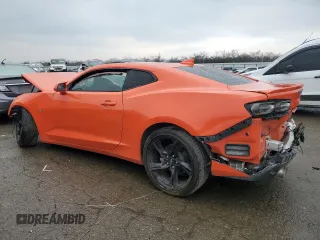 2020 Chevrolet Camaro 1LT with VIN 1G1FB1RSXL0144912, listed as a Copart auction lot 37850353 with 51,272 mi miles. Bid and sale history available at carsss.com. Image 2.