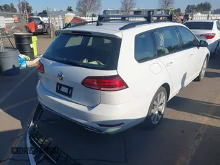 2019 Volkswagen Golf SportWagen S with VIN 3VWY57AU1KM507386, listed as a IAAI auction lot 41310938 with 53,470 mi miles. Bid and sale history available at carsss.com. Image 4.