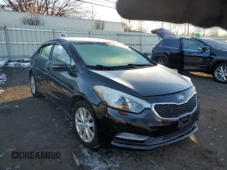 2014 Kia Forte LX with VIN KNAFX4A6XE5233178, listed as a Copart auction lot 88096605 with 123,313 mi miles and Salvage Title. Bid and sale history available at carsss.com. Image 4.