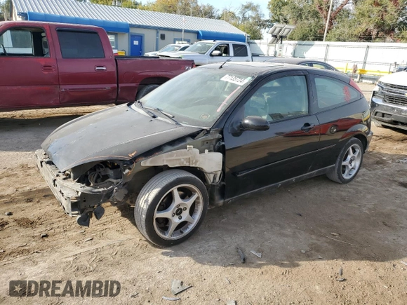 2003 Ford Focus SVT with VIN 3FAHP39593R155946, listed as a Copart auction lot 77135724 with 116,205 mi miles and Salvage Title. Bid and sale history available at DreamBid. Image 1.