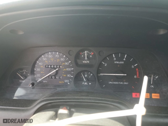 1996 Ford Thunderbird LX with VIN 1FALP62WXTH177910, listed as a Copart auction lot 70954694 with NaN miles and Salvage Title. Bid and sale history available at carsss.com. Image 9.