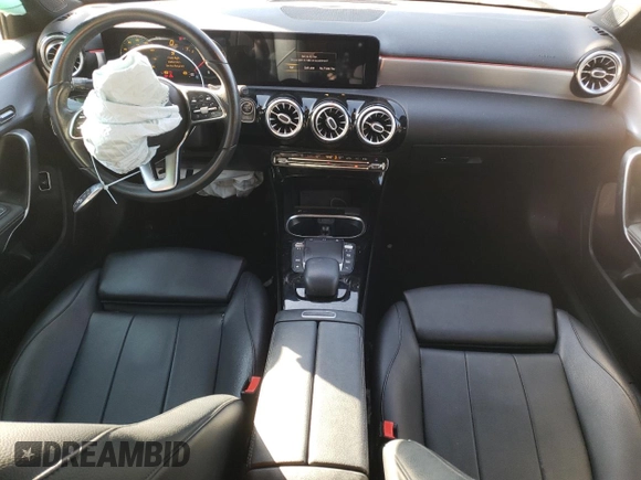 2021 Mercedes-Benz A 220 with VIN W1K3G4EB7MJ311280, listed as a Copart auction lot 42765535 with 26,877 mi miles and Salvage Title. Bid and sale history available at DreamBid. Image 8.