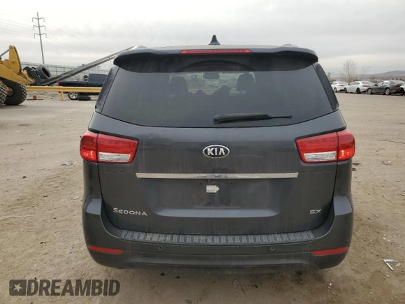 2017 Kia Sedona SX with VIN KNDMC5C13H6319296, listed as a Copart auction lot 84120194 with 74,411 mi miles and Salvage Title. Bid and sale history available at carsss.com. Image 6.