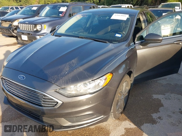 2018 Ford Fusion SE with VIN 3FA6P0HD4JR256663, listed as a IAAI auction lot 42814801 with 112,809 mi miles and . Bid and sale history available at DreamBid. Image 6.