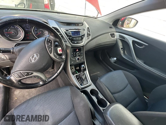 2014 Hyundai Elantra Coupe with VIN KMHDH6AH9EU025573, listed as a Copart auction lot 87049884 with 103,713 mi miles and Clean Title. Bid and sale history available at carsss.com. Image 9.