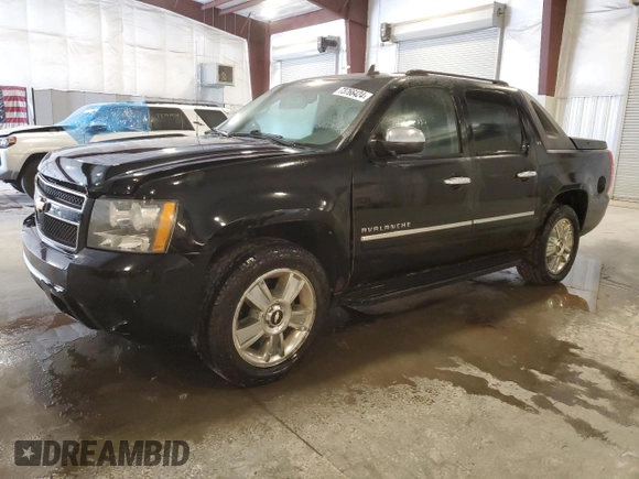 2010 Chevrolet Avalanche LTZ with VIN 3GNVKGE05AG222023, listed as a Copart auction lot 73766424 with 146,595 mi miles and Clean Title. Bid and sale history available at carsss.com. Image 1.
