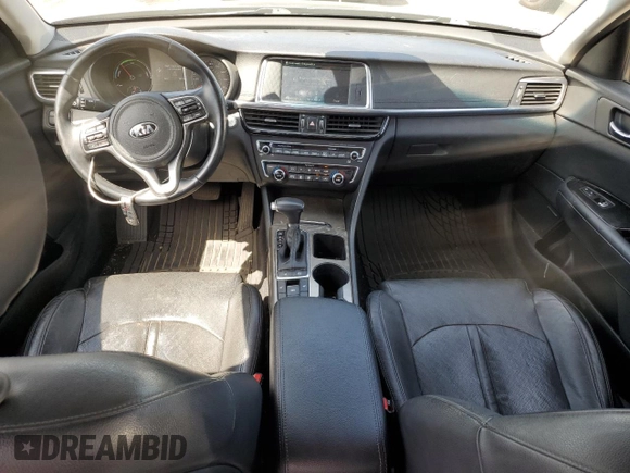 2017 Kia Optima Hybrid EX with VIN KNAGU4LE7H5010442, listed as a Copart auction lot 70532704 with 79,916 mi miles and Salvage Title. Bid and sale history available at carsss.com. Image 8.