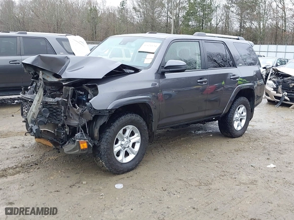 2020 Toyota 4Runner SR5 with VIN JTEBU5JR9L5781319, listed as a IAAI auction lot 41421134 with 133,245 mi miles. Bid and sale history available at carsss.com. Image 19.