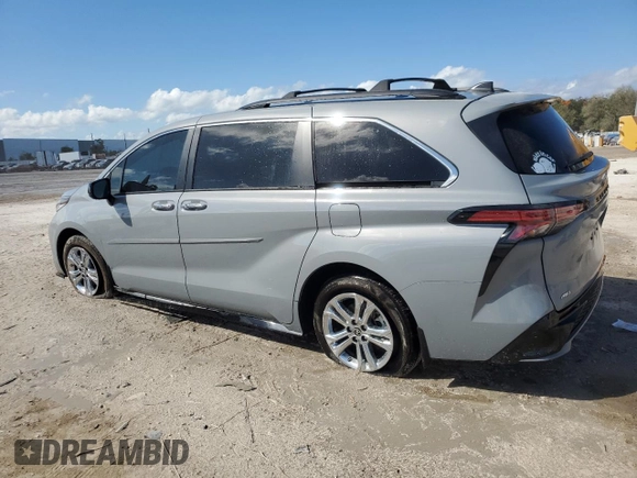 2023 Toyota Sienna XSE with VIN 5TDXSKFC0PS107594, listed as a Copart auction lot 44790745 with 28,679 mi miles and Salvage Title. Bid and sale history available at carsss.com. Image 2.