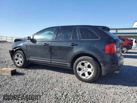 2014 Ford Edge SEL with VIN 2FMDK3JC9EBA62245, listed as a Copart auction lot 48634175 with 103,830 mi miles and Salvage Title. Bid and sale history available at carsss.com. Image 2.