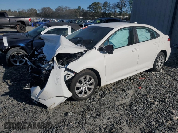 2023 Toyota Corolla LE z VIN 5YFB4MDEXPP024378, wystawiony jako Copart lot #49137835 z przebiegiem Nie podano mil oraz Szkoda całkowita • Salvage title. Historia ofert i sprzedaży dostępna na DreamBid. Obrazek 1.