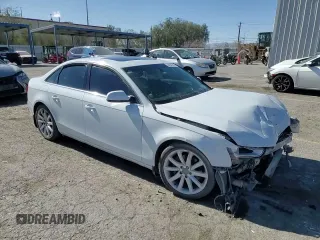 2013 Audi A4 Premium Plus with VIN WAUEFAFL8DN039856, listed as a Copart auction lot 44357595 with 0 mi miles and Salvage Title. Bid and sale history available at carsss.com. Image 14.