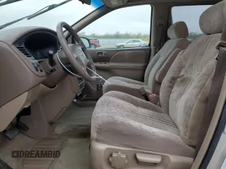 2001 Toyota Sienna LE with VIN 4T3ZF13C71U399066, listed as a Copart auction lot 85601134 with 81,233 mi miles and Salvage Title. Bid and sale history available at carsss.com. Image 7.