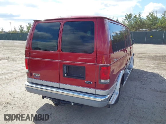 1999 Ford Econoline Passenger XL with VIN 1FMRE11L1XHA05657, listed as a IAAI auction lot 41968923 with 150,868 mi miles and . Bid and sale history available at carsss.com. Image 4.