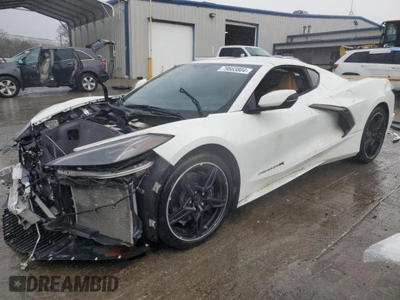 2022 Chevrolet Corvette 2LT with VIN 1G1YB2D4XN5119571, listed as a Copart auction lot 79663804 with 9,730 mi miles and Clean Title. Bid and sale history available at carsss.com. Image 1.
