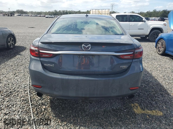 2021 Mazda 6 Grand Touring Reserve with VIN JM1GL1WY6M1617833, listed as a Copart auction lot 76189054 with 131,217 mi miles and Non Repairable. Bid and sale history available at DreamBid. Image 6.