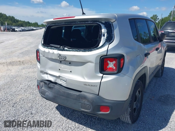 2018 Jeep Renegade Sport z VIN ZACCJBAB7JPH88857, wystawiony jako IAAI lot #42705578 z przebiegiem 132 838 mil mil oraz . Historia ofert i sprzedaży dostępna na DreamBid. Obrazek 6.