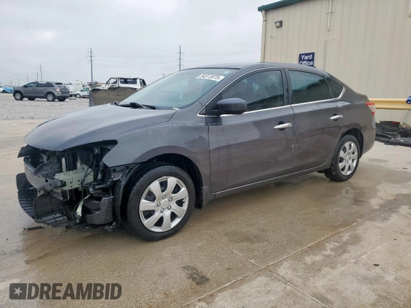 2015 Nissan Sentra SR with VIN 3N1AB7AP0FL644583, listed as a Copart auction lot 54513975 with 90,801 mi miles and Salvage Title. Bid and sale history available at DreamBid. Image 1.
