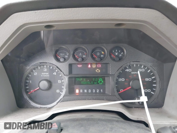 2010 Ford F-250 XL with VIN 1FTNF2B52AEA46040, listed as a IAAI auction lot 41666939 with 152,878 mi miles and . Bid and sale history available at DreamBid. Image 7.