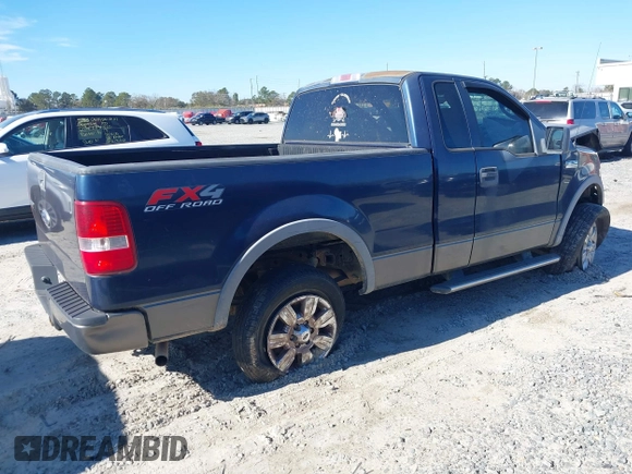 2006 Ford F-150 XL with VIN 1FTRF14546NA32933, listed as a IAAI auction lot 41275788 with 190,018 mi miles. Bid and sale history available at carsss.com. Image 4.