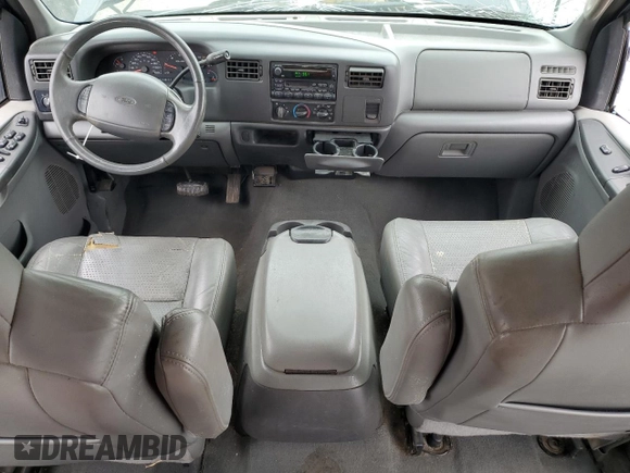 2002 Ford F-350 XL with VIN 1FTSW30S42ED03511, listed as a Copart auction lot 53474075 with 207,381 mi miles and Salvage Title. Bid and sale history available at DreamBid. Image 8.