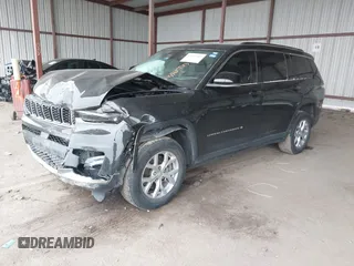 2023 Jeep Grand Cherokee Limited with VIN 1C4RJKBG0P8810475, listed as a IAAI auction lot 41615533 with 28,671 mi miles and . Bid and sale history available at DreamBid. Image 17.