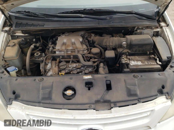 2008 Kia Sedona LX with VIN KNDMB233586213242, listed as a Copart auction lot 51436545 with 213,103 mi miles and Salvage Title. Bid and sale history available at carsss.com. Image 12.