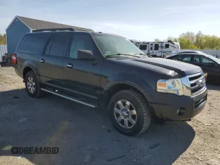2011 Ford Expedition Max XLT with VIN 1FMJK1J58BEF22584, listed as a Copart auction lot 55484905 with 191,386 mi miles and Clean title. Bid and sale history available at DreamBid. Image 4.
