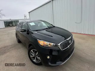 2019 Kia Sorento EX Sport V6 with VIN 5XYPH4A53KG472585, listed as a Copart auction lot 44277715 with 138,957 mi miles and Clean Title. Bid and sale history available at carsss.com. Image 1.