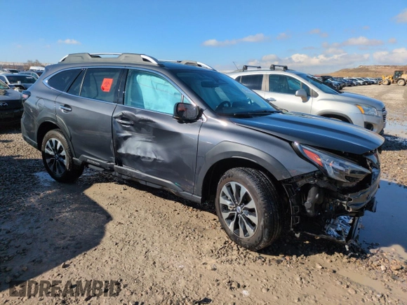 2024 Subaru Outback Touring XT with VIN 4S4BTGPD7R3172793, listed as a Copart auction lot 45950715 with 6,712 mi miles and Salvage title. Bid and sale history available at DreamBid. Image 4.