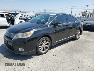 2010 Lexus HS 250h with VIN JTHBB1BAXA2005967, listed as a Copart auction lot 52211945 with 172,491 mi miles and Salvage Title. Bid and sale history available at carsss.com. Image 1.