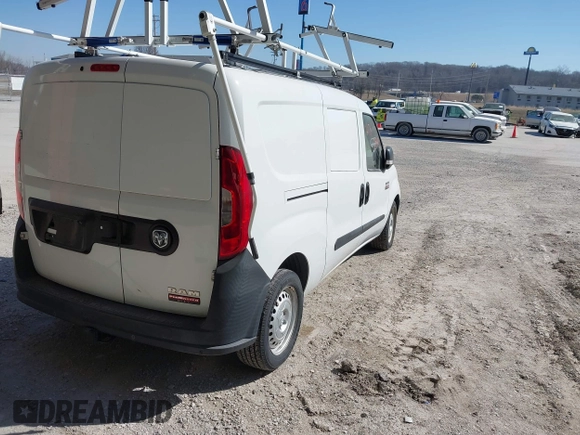 2020 Ram ProMaster City Cargo Van Tradesman with VIN ZFBHRFAB1L6P55139, listed as a IAAI auction lot 41712540 with 101,661 mi miles. Bid and sale history available at carsss.com. Image 4.